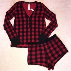 Victoria’s Secret Thermal Short PJ Set